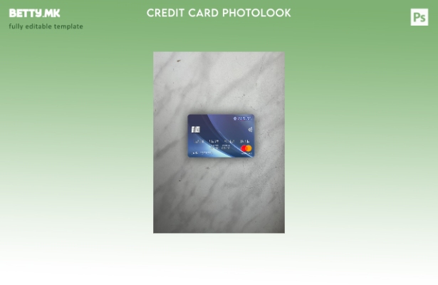 Модерен стил Непал Банка Непал мастер карта photolook предниот шаблон